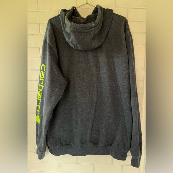 ORIGINAL FIT LOGO SLEEVE GRAPHIC HOODIE - Picture 2 of 5